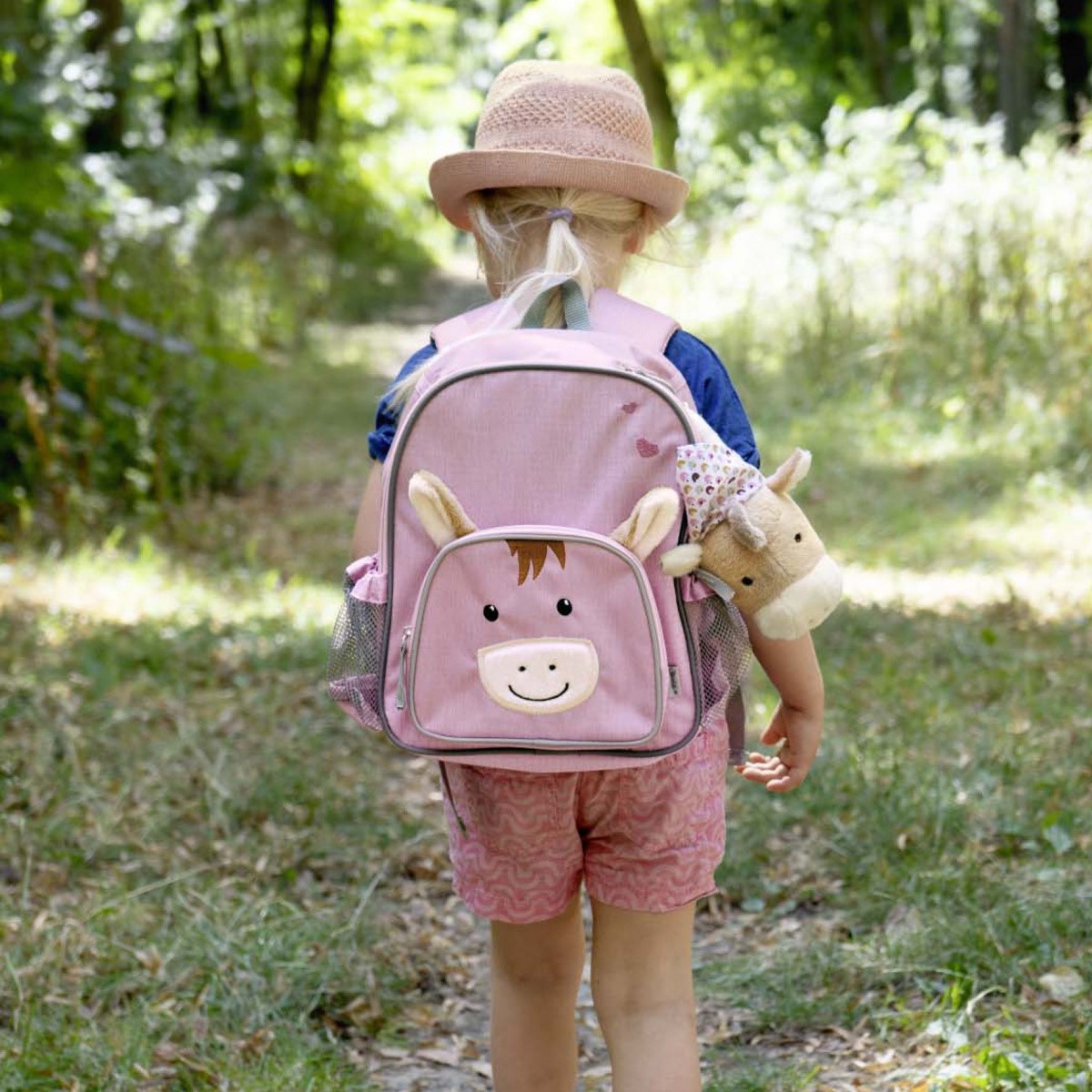 ⋆ Sterntaler Stickpalast Kindergartentasche bestickt Namen Maus mit Kindergartenrucksack Mabel,